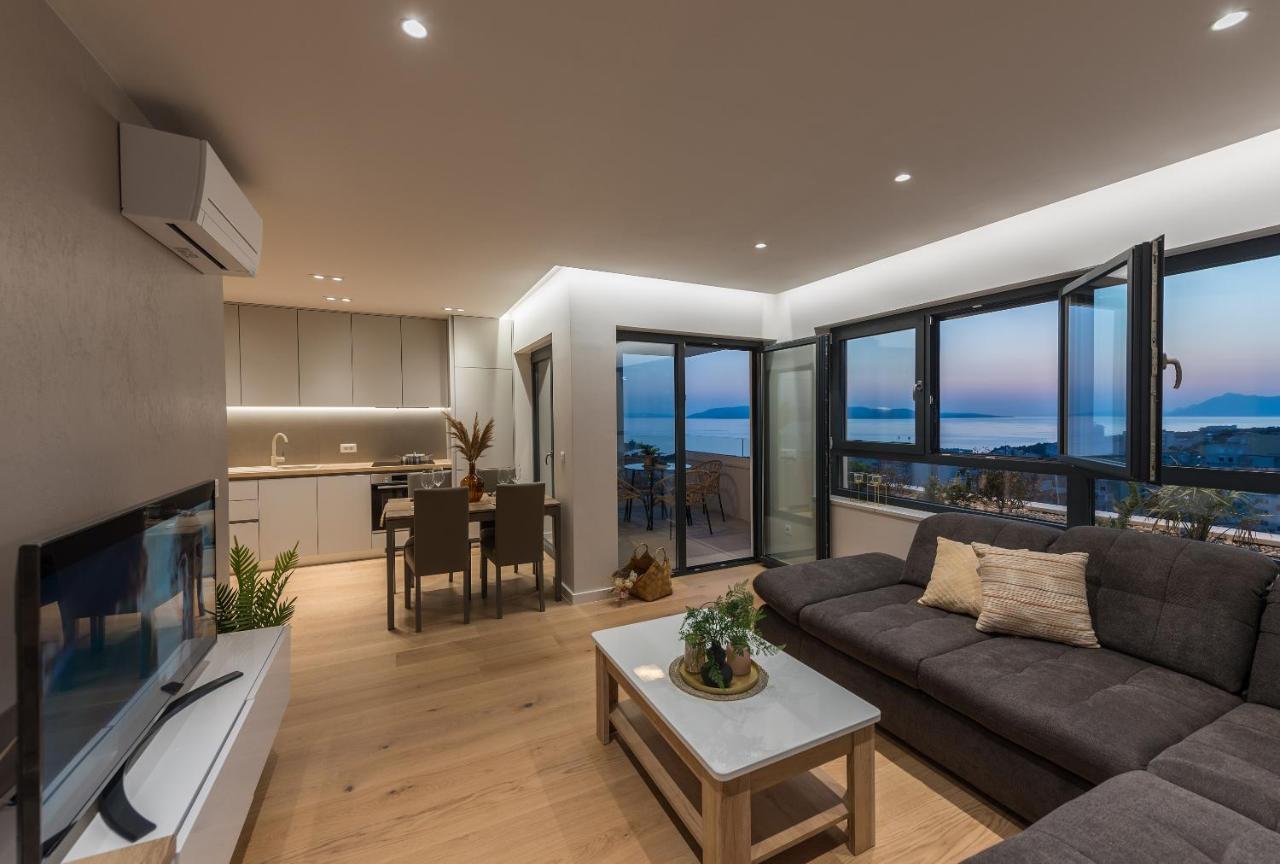 Luxury Apartment See To Sea-Sea&City View Makarska Exterior foto